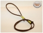 Preview: Retrieverleine aus Fettleder, 8 mm