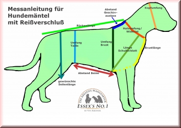 Kuschelbademantel mit Reißverschluß (Seiten)