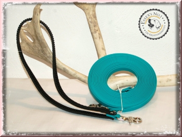 Schleppleine aus BioThane mit abnehmbarer Supergrip-Handschlaufe