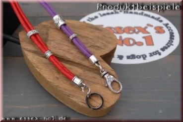 Pfeifenband aus geprägtem Nappaleder