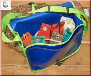 Tasche aus LKW-Plane mit Einschubtasche