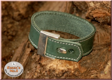 Preview: Lederarmband mit Schnalle