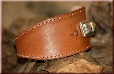 Preview: Lederarmband mit Spange