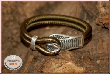 Preview: Lederarmband Kobra