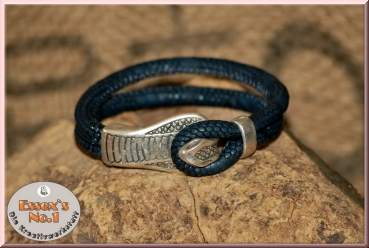 Preview: Lederarmband Kobra