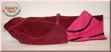 Warmer Wende-Bademantel