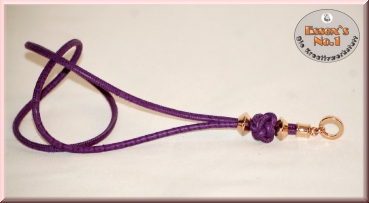 Preview: Pfeifenband aus geprägtem Nappaleder