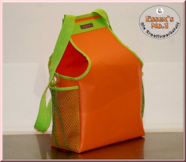 Preview: Dummyrucksack mit Seitentaschen aus Netz