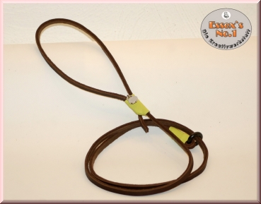 Retrieverleine aus Fettleder, 8 mm