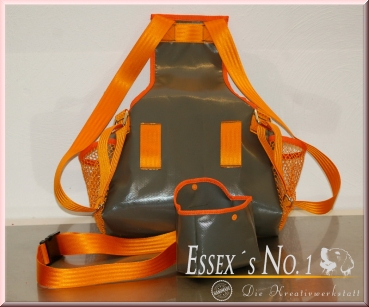 Preview: Dummyrucksack mit Fronttaschen und Seiten-/ und Rückentaschen