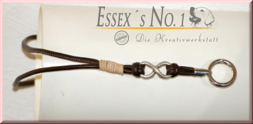 Pfeifenband aus gesäumtem Nappaleder