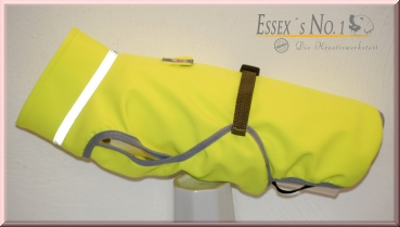 Softshellmantel mit Klick- oder Klettverschluß