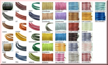 Farben Rundleder