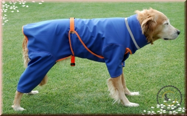 Softshellmantel mit Klick- oder Klettverschluß