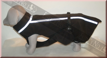 Softshellmantel mit Klick- oder Klettverschluß