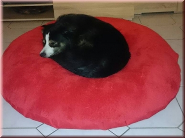 "Wolke7"-Kissen mit Fleece
