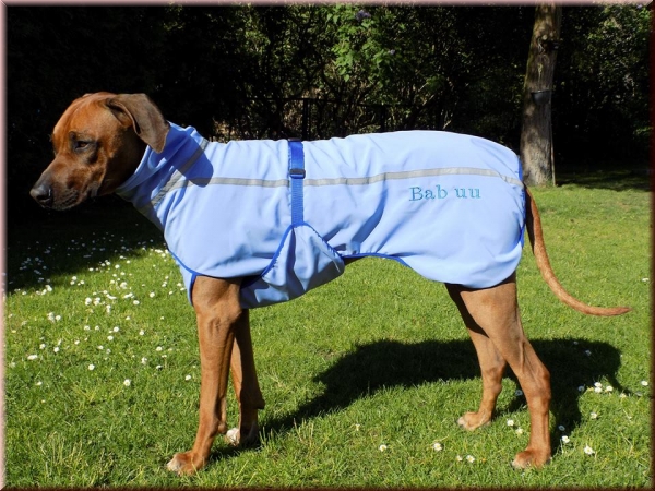 Softshellmantel mit Klick- oder Klettverschluß