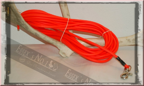 Schleppleine aus BioThane, rund 8 mm