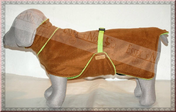 Warmer Wende-Bademantel