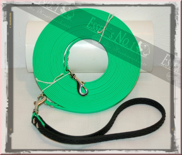Schleppleine aus BioThane mit abnehmbarer Supergrip-Handschlaufe