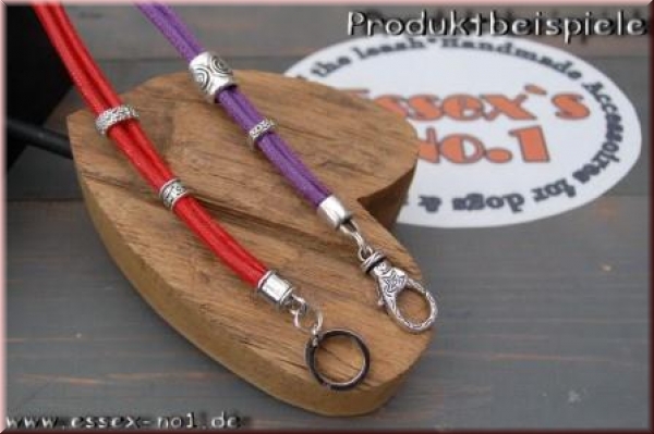 Pfeifenband aus geprägtem Nappaleder