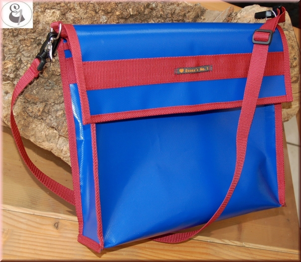 Tasche aus LKW-Plane mit Innentasche