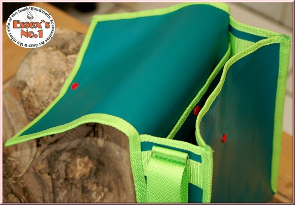 Tasche aus LKW-Plane mit Innentasche