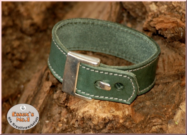 Lederarmband mit Schnalle