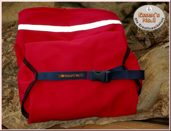 Softshellmantel mit Klick- oder Klettverschluß