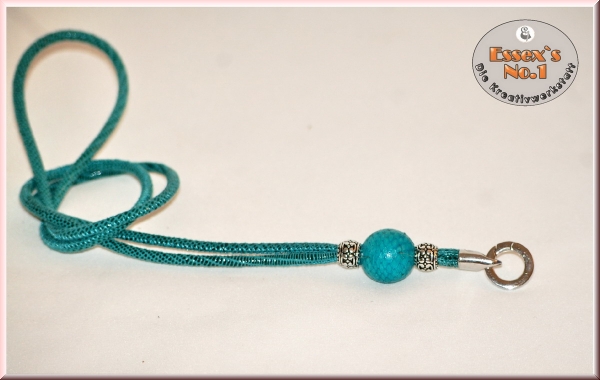 Pfeifenband aus geprägtem Nappaleder