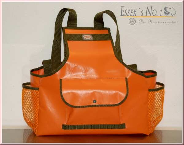 Dummyrucksack mit Seitennetzen und Rückentasche