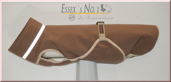 Softshellmantel mit Klick- oder Klettverschluß