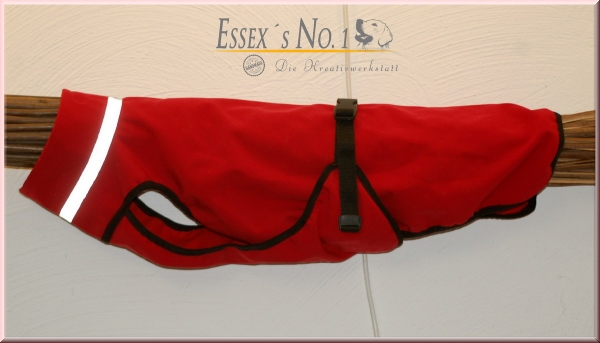 Softshellmantel mit Klick- oder Klettverschluß