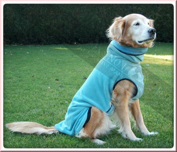 Kuschelbademantel mit Reißverschluß (Seiten)