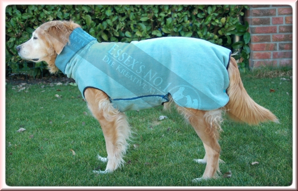 Kuschelbademantel mit Reißverschluß (Seiten)