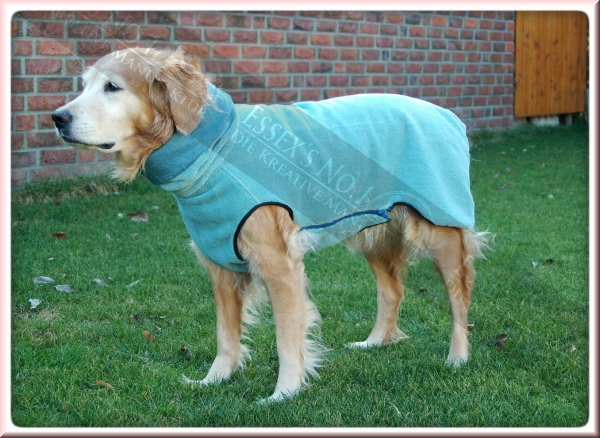 Kuschelbademantel mit Reißverschluß (Seiten)