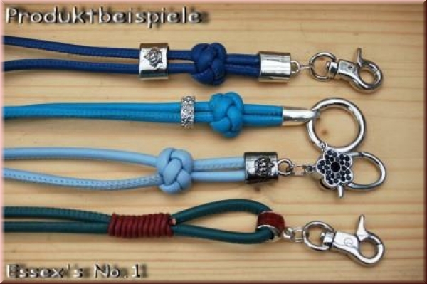 Pfeifenband aus gesäumtem Nappaleder