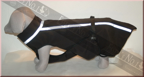 Softshellmantel mit Klick- oder Klettverschluß