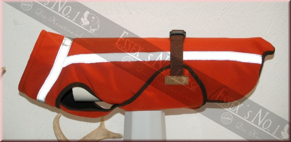 Softshellmantel mit Klick- oder Klettverschluß