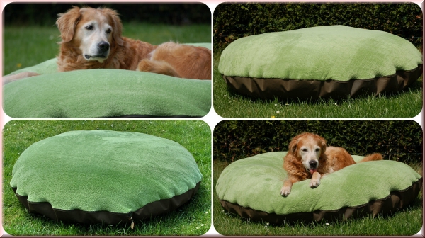 "Wolke7"-Kissen mit Fleece